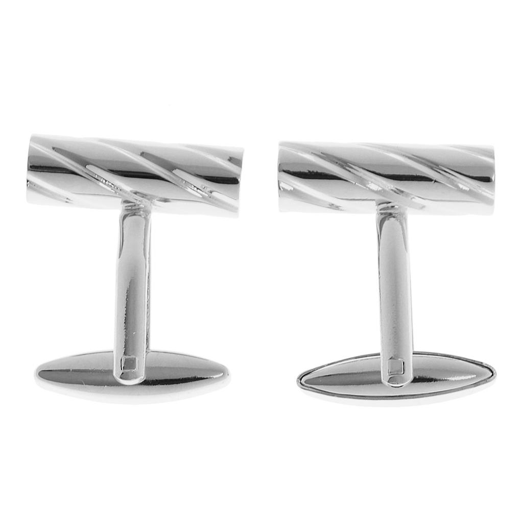 Fashion Conch Snail Cufflinks  - Tie Clip Silver review and price