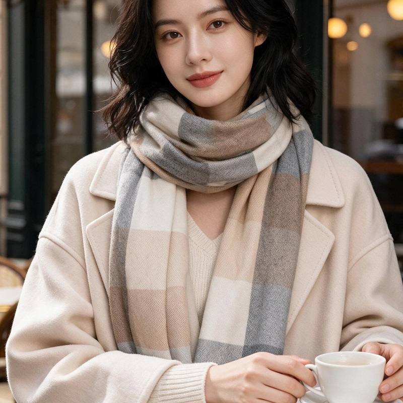 neck scarf thickened heathered - Infinity Scarf Knit review and price